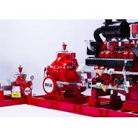 Quality 150PSI Diesel Engine Driven Fire Pump , Split Case Fire Pump Ductile Cast Iron for sale
