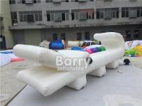 China Outdoor Crocodile Inflatable Advertising Products / Custom Inflatable Lighting Advertising With White Color factory
