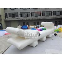 China Outdoor Crocodile Inflatable Advertising Products / Custom Inflatable Lighting Advertising With White Color factory