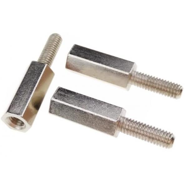 Quality Brass Metric Male Female Threaded Hex Standoffs for PCB Connection M4 x 20mm for sale