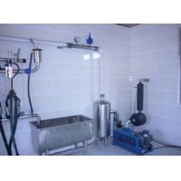 Quality Pipeline Cow / Goat Milking Parlor With A Milk Transport Conduit for sale