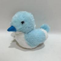 China Fluffy and Vivid Plush Blue Pigeon w/ Sound Animated Bird Toy BSCI Factory factory
