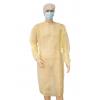 Quality Non Woven Disposable Protective Gowns Breathable With Elastic Cuffs for sale