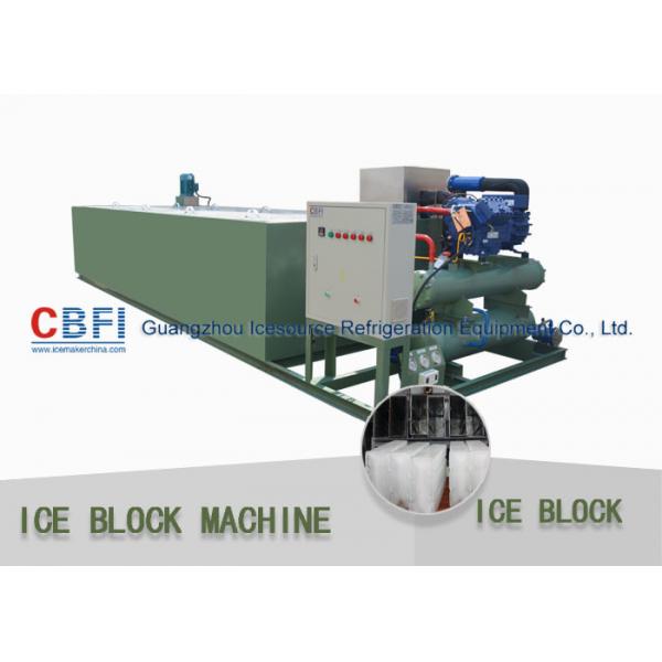 Quality R507 / R404a Refrigerant 5 Ton Per 24 Hrs Ice Block Making Machine For Ice Business for sale