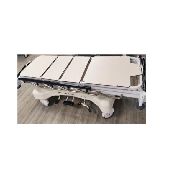 Quality Height Adjustable Radiolucent Stretcher Trolley Convenient Handle For Versatility for sale