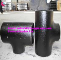 China pipe fittings tee(1/2''-48'') factory