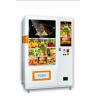 China 24 hours self service Combo Snack Drink Touch Screen Vending Machine  , White Automated Retail Vending Machines factory