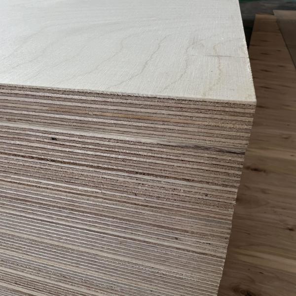 Quality Odorless Sturdy Hardwood Veneer Sheets , 2440x1220mm Wood Ply Plywood for sale