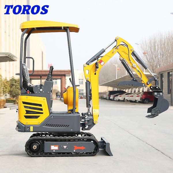 Quality 930mm Chassis Width Mini Compact Excavator Small Excavation Equipment 1200kg for sale