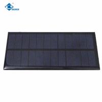China 1.05W 6V poly crystalline silicon solar cells for outdoor filexable solar charger ZW-12560 factory