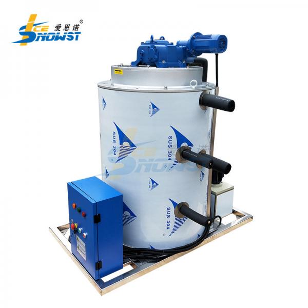 Quality Custom Carbon Steel 5 Ton Ice Flaker Machine Evaporator Plant for sale