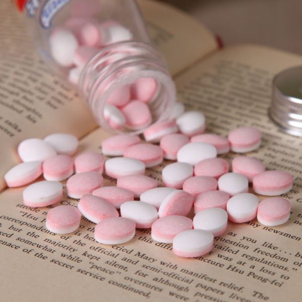 qs sugar free mint candy for students get away tired / vitamin c