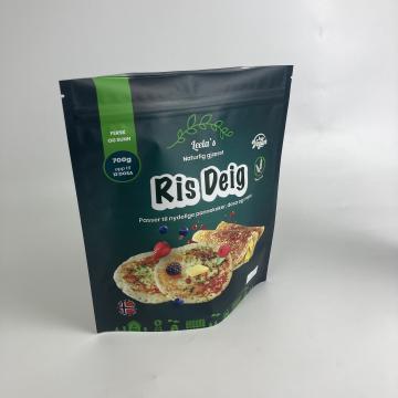 Quality 100% Biodegradable Custom Printed Plastic Bags Stand Up Zipper Bags Resealable for sale