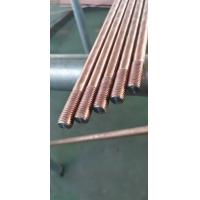 Quality Copper Bonded Earthing Electrode Raw Material 16mm M8 Thread for sale