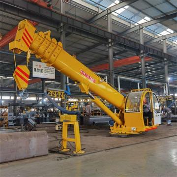 Quality All Rotation Slewing Ship Deck Cranes Telescopic Boom Offshore Marine Crane for sale