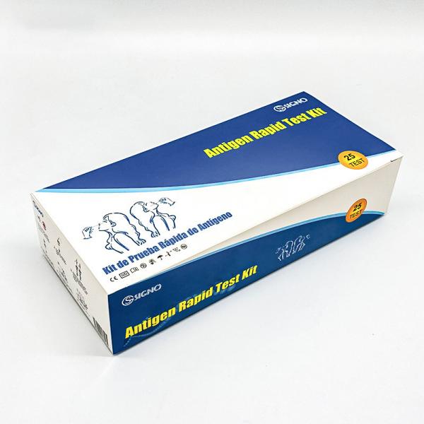 Quality Signo IVD Antigen Rapid Test Kit Colloidal Gold Method Check For Infection for sale