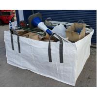 China 40-72 Gallon Waste Skip Bag Reusable Dumpster Bag Packaging Construction Garbage factory