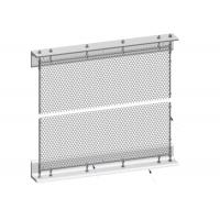 Quality Installation System Metal Mesh Drapery Spraying Coated Surface Treatment for sale
