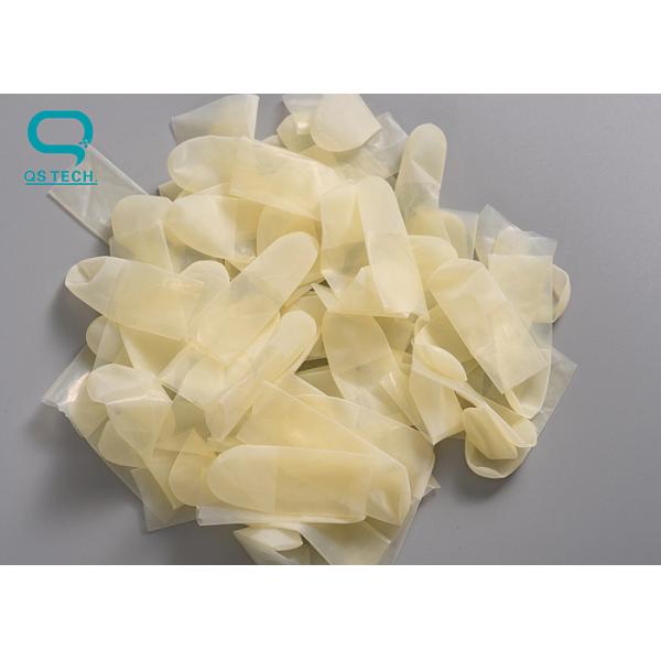 Quality 100% Natural Rubber Cleanroom Finger Cots for sale