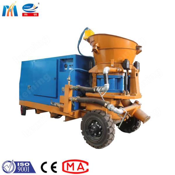 Quality High Capacity 50L Dry Shotcrete Machine Tunnel Shotcrete Machine OEM for sale