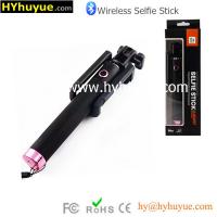 China Hot wholesale Foldable Camera Selfie Stick with bluetooth shutter button at factory price factory