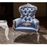 China Hall Commercial Antique Hotel Furniture Carving Italian Baroque Chair 73*70*108cm factory
