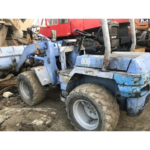 Quality Used TCM 806 Small Wheel Loader Used CAT Loaders Rated load 900kg for sale