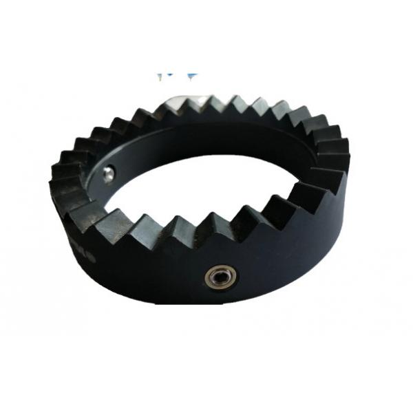 Quality Industrial Interlocking Cylinder Brush Gear Type Combined Roller Brush for sale