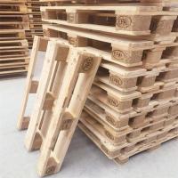 China Heavy Duty Wooden Shipping Pallets Economic 4 Way Wood Pallet Durable Warehouse factory