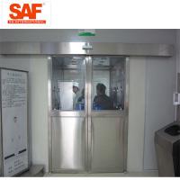 China Automatic Sliding Door Cleanroom Air Shower System Tunnel With Custom Width factory