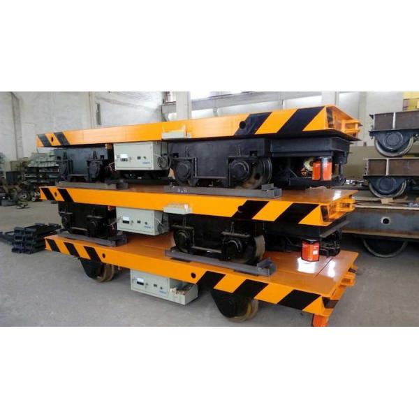 Quality Foundry Industry 100 Ton Transfer Cart  / Battery Rail Transfer Trolley for sale