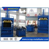 China Four Pressing Guide Cardboard Press Machine , 100 Ton Waste Hydraulic Cardboard Baler factory