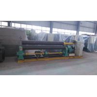 China 22 KW 3 Rolls Mechanical Plate Rolling Machine 2500mm Width ISO factory