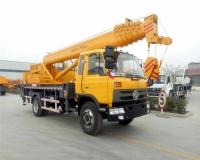 China DFAC Mobile Hydraulic Vehicle Mounted Crane With 16 - 20 Ton Lifting Capacity factory