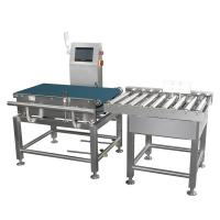 China High Accuracy Industrial Conveyor Belt Weighing Scale Check Weigher For Food Pack factory