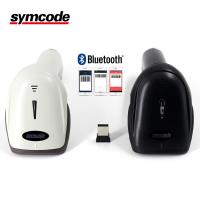 China Symcode Bluetooth Barcode Scanner CCD Cordless USB4.0 Receiver SPP HID for sale