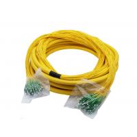 Quality 48 Cores G657A1 Fiber Optic Jumper Distribution Patch Cord Single Mode for sale