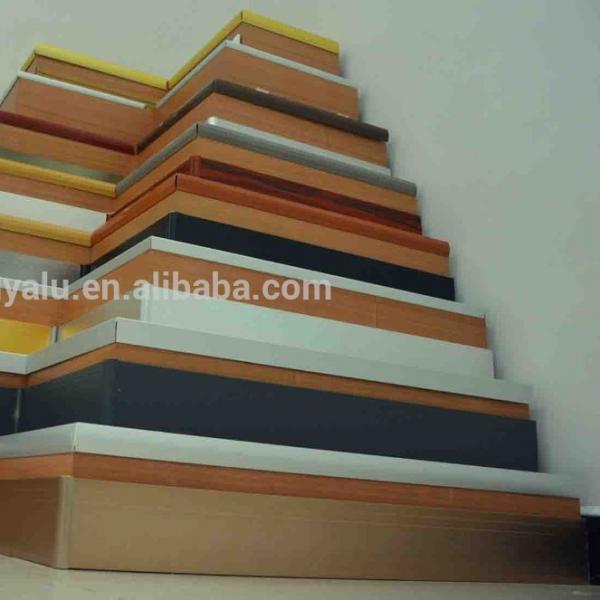 Quality Aluminum Skirting Profile For Wall Decoration Different Finishing Corner Tile Trim for sale