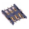 China C5210 Contact High Temperature Resistance Micro Sim Card Connector factory