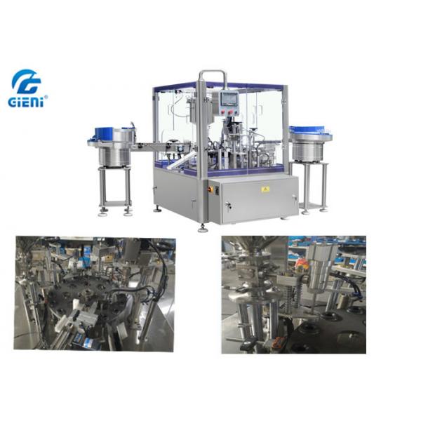 Quality Automatic Rotary Lip Gloss Filling Machine 1-30ml with 50 Pieces Per Minute for sale
