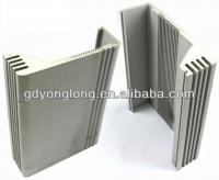 China OEM Aluminium Extrusion Profile For Electrical Heat Sink Aluminium Louver Profile factory