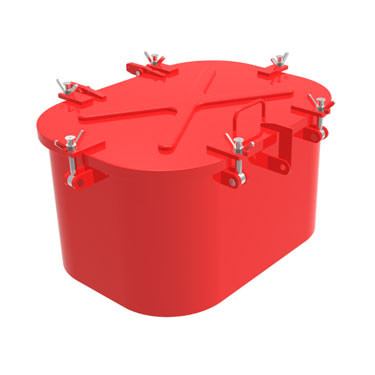 Quality Weathertight Aluminum Steel Marine Hatch Cover with A60 Fireproof for sale