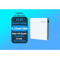 Quality 51.2V LiFePo4 Energy Storage Battery Pack Compatible With Mainstream PCS for sale