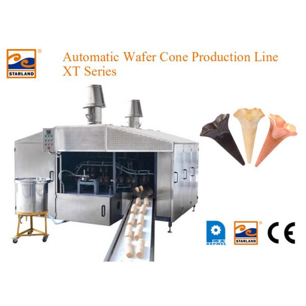 Quality Fully Antomatic Fast Heating Up Oven Ice Cream Cone Machine CE Certificate for sale