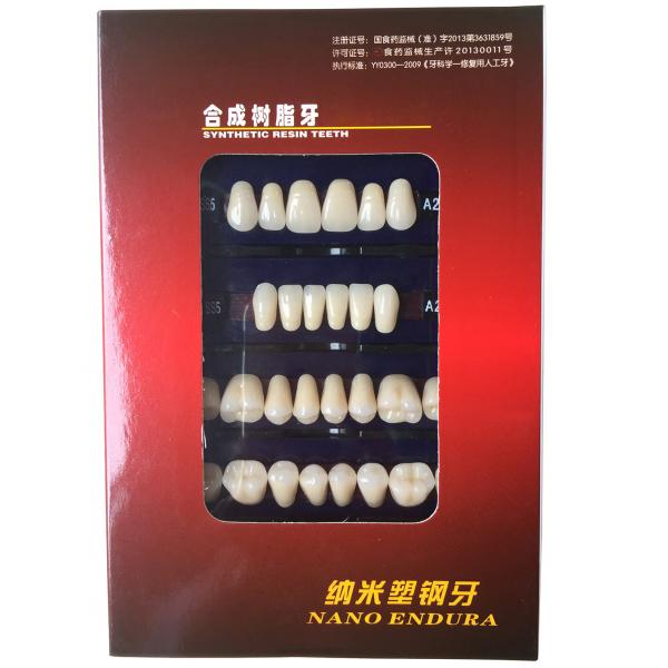 Quality Dental Synthetic Resin Teeth Materials Multi Layers Composite False Teeth HSS3 for sale