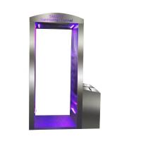 China Intelligent Stainless Steel Disinfection Door For Transport Station / Shopping Mall factory