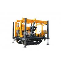 Quality 200m Portable Hydraulic Water Well Drilling Rig Crawler Mounted Rotary for sale
