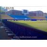 China IP65 Iron Cabinet Waterproof Led Display Outdoor For Sports Centre 160x160mm factory