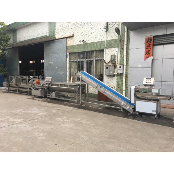 Quality 1000kg Salad Production Line for sale