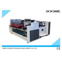 China Double Piece Semi Automatic Carton Folder Gluer For Corrugated Box factory